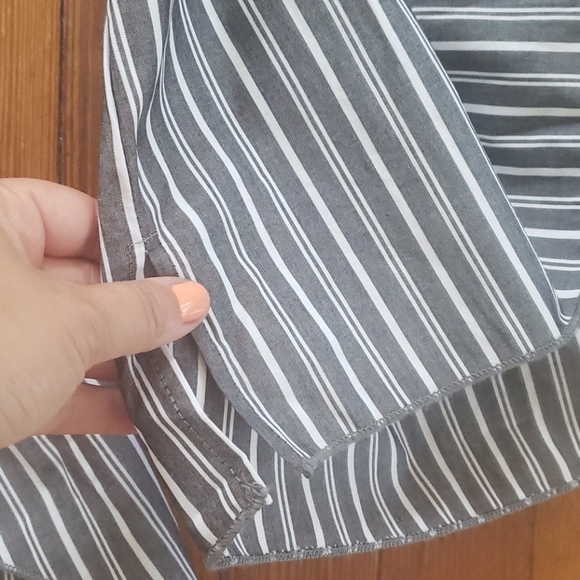 NWT Pebble and Stone Anthropology blouse off shoulder top size small - Picture 11 of 11